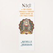 ヨガカラフルガールフィットネスマット ヨガマット (正面)