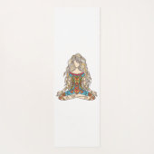 ヨガカラフルガールフィットネスマット ヨガマット (裏面)