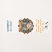 ヨガカラフルガールフィットネスマット ヨガマット (正面(横))