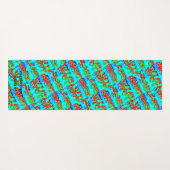 ヨガカラフルマット ヨガマット (裏面(横))