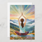 ヨガガールートップオブザマウンテンズ シーズンカード (正面/裏面)