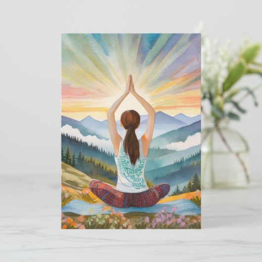 ヨガガールートップオブザマウンテンズ シーズンカード (スタンド正面)