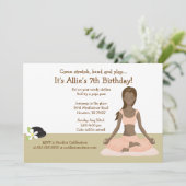 ヨガガール バースデーパーティー #3 招待状 (スタンド正面)