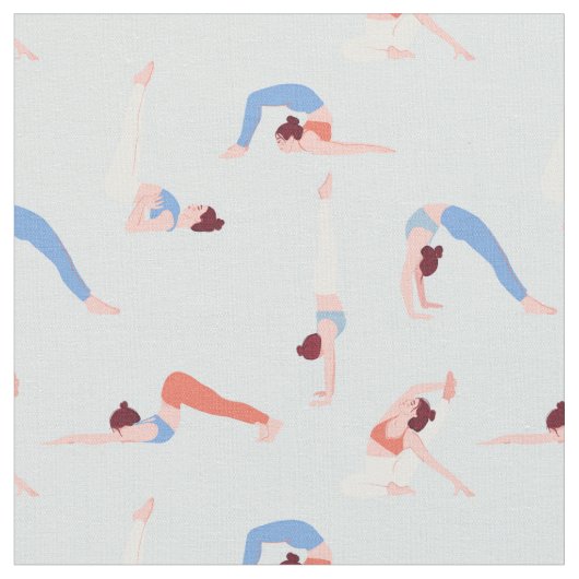 ヨガガール ファブリック (クローズアップ)