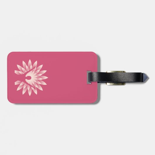 ヨガガール ラゲッジタグ (裏面横)