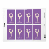 ヨガガール ラベル (フルシート)