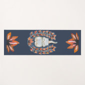 ヨガキャットロータスインディゴヨガマット ヨガマット (正面(横))