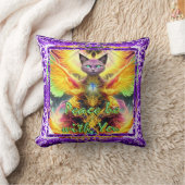 ヨガキャット クッション (ブランケット)