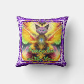 ヨガキャット クッション (裏面)