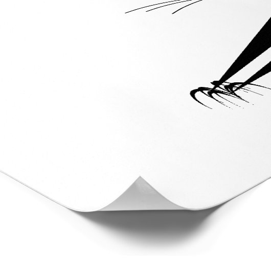 ヨガキャット ポスター (角)