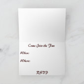 ヨガキャット 招待状 (内部)