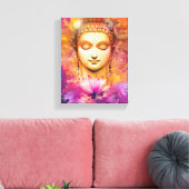 ヨガキャンバス印刷 キャンバスプリント (インサイチュ (リビング))