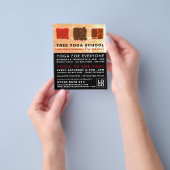 ヨガクラスの香広告広場 チラシ (手)