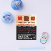 ヨガクラスの香広告広場 チラシ (シングル)