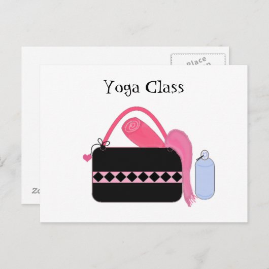 ヨガクラスウィズヨガギア ポストカード (正面/裏面)