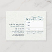 ヨガクラスパスロイヤリティアポイントメントカードマンダラ ロイヤリティカード (裏面)