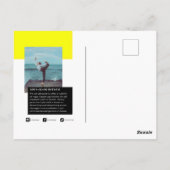 ヨガクラス事業はがき ポストカード (裏面)