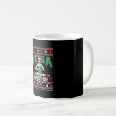 ヨガクリスマスシャツ コーヒーマグカップ (正面右)
