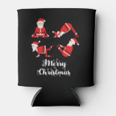 ヨガクリスマスフィットネス 缶クーラー (正面)