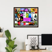 ヨガコラージュ ポスター (ホームオフィス)