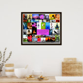 ヨガコラージュ ポスター (キッチン)