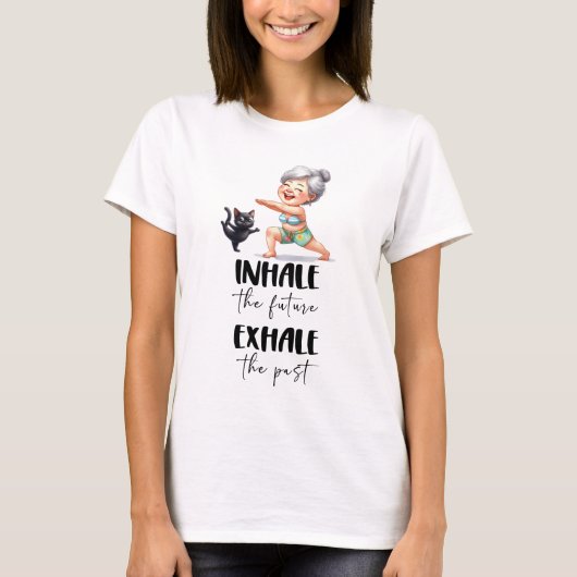 ヨガコーチ Tシャツ (正面)