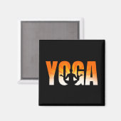 ヨガサンシャイン マグネット (正面/裏面)