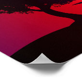 ヨガサンセットアート ポスター (角)