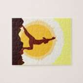 ヨガサンセット ジグソーパズル (横)