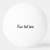 ヨガサンセット 卓球ボール (裏面)