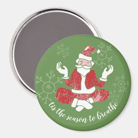 ヨガサンタを吸う季節 マグネット (正面/裏面)
