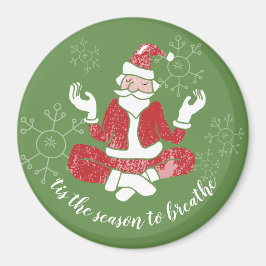 ヨガサンタを吸う季節 マグネット