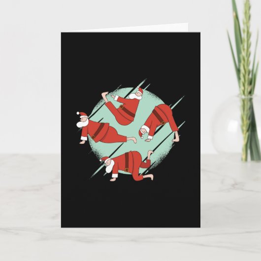 ヨガサンタ カード (正面)