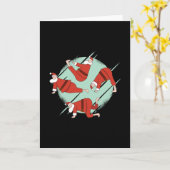 ヨガサンタ カード (黄色い花)