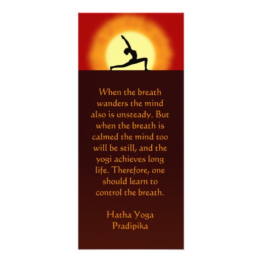 ヨガサンライズヨガインストラクター先生ラックカード ラックカード (正面)