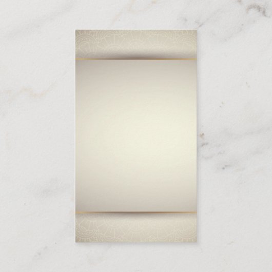 ヨガシッティング祈りの言葉ロゴ 名刺 (裏面)