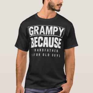 ヨガシャツの若いじいちゃん体  Tシャツ