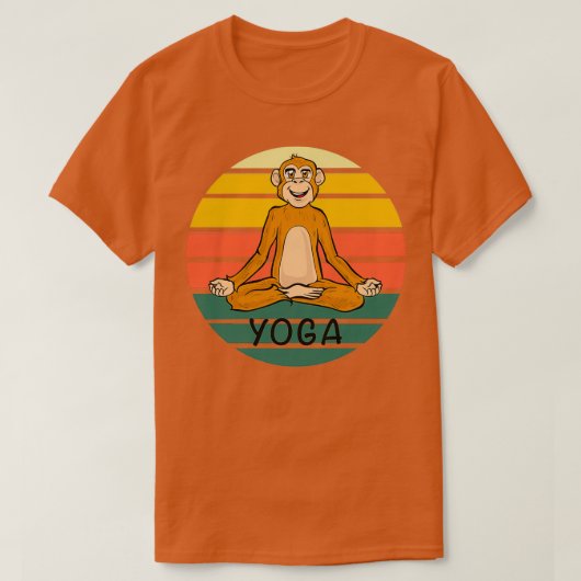 ヨガシャツナマステシャツYoga Meditation Shirt Yog Tシャツ (デザイン正面)