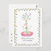 ヨガシューズのポストカード ポストカード (正面/裏面)