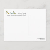 ヨガシューズのポストカード ポストカード (裏面)