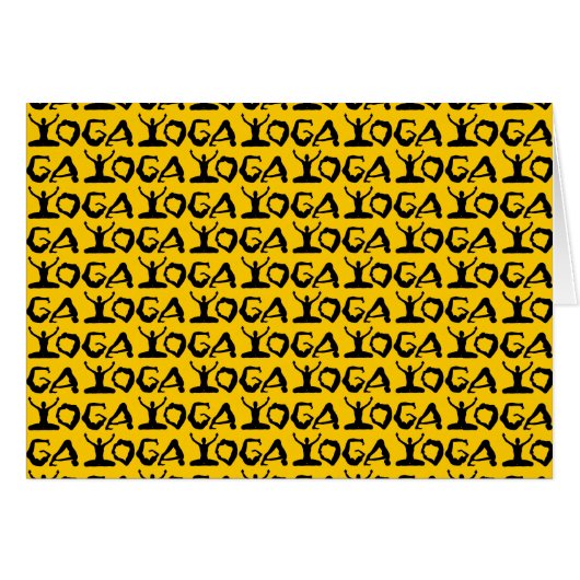 ヨガシルエット (正面横)