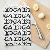 ヨガシルエット キッチンタオル (四つ折り)