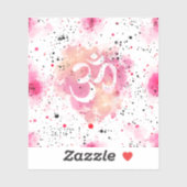 ヨガシンボルOMMM シール (シート)