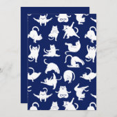 ヨガスおもしろいポーツでブルーキャット シーズンカード (正面/裏面)