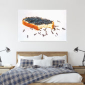 ヨガスクールの朝食 キャンバスプリント (インサイチュ (寝室))