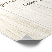 ヨガスタジオインストラクター瞑想ポーズボディリーフ ポスター (角)