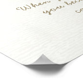 ヨガスタジオインストラクター瞑想ポーズボディリーフ ポスター (角)