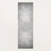 ヨガスタジオインストラクター瞑想ポーズB & Wロータス ヨガマット (裏面)