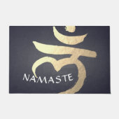 ヨガスタジオウェルカムメディテーションルートチャクラシンボル ドアマット (正面)