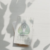 ヨガスタジオクラスパスメディテーションポーズボディリーフ ロイヤリティカード